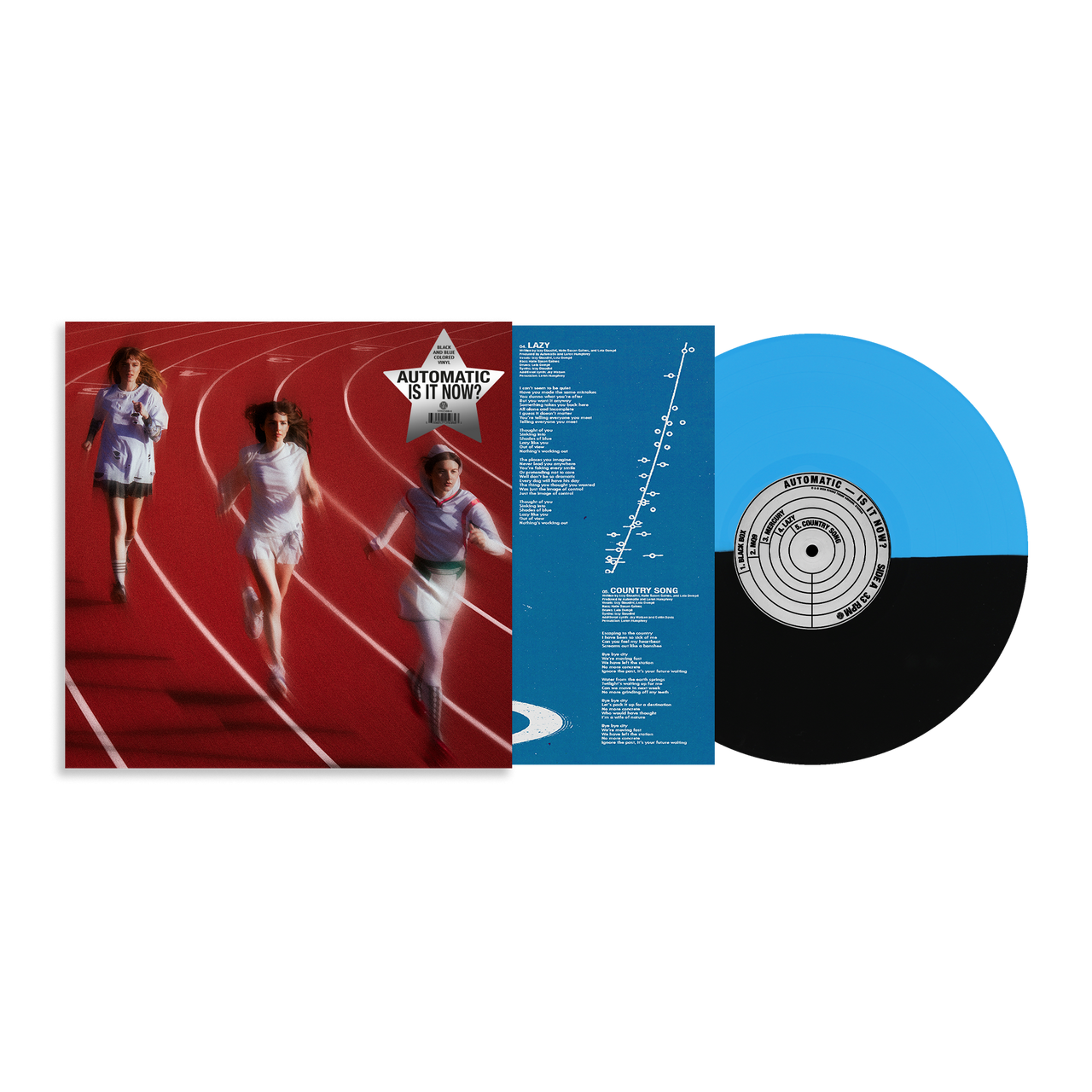  Is It Now Black and Blue Vinyl LP