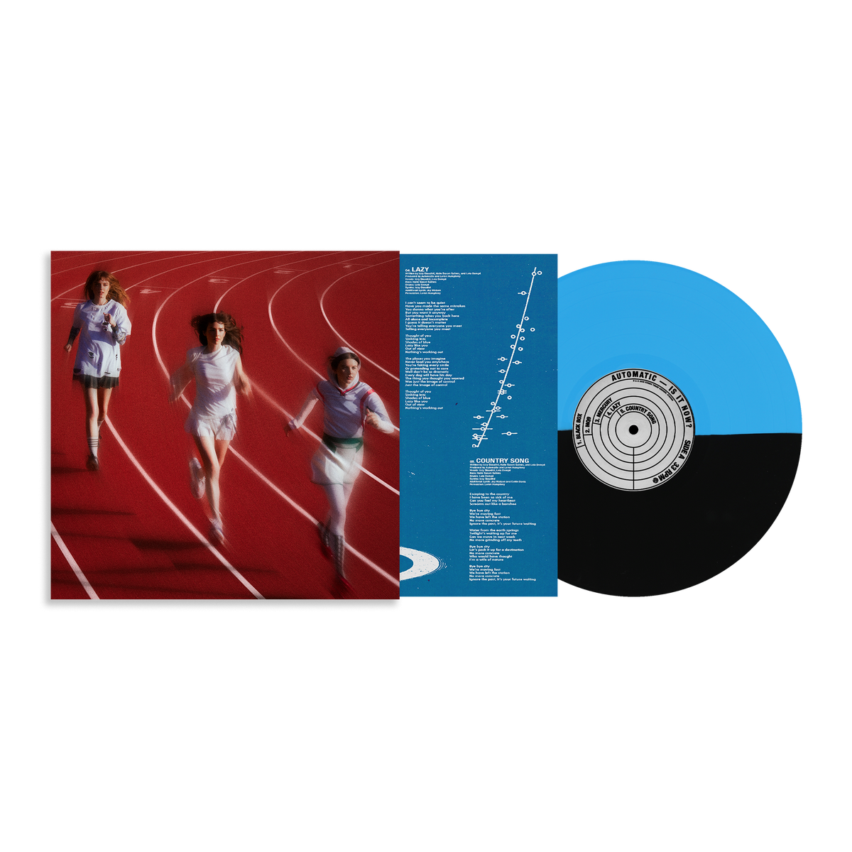 Is It Now Black and Blue Vinyl LP - ThreeFour, Inc.