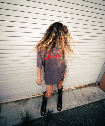 Empress Of - Logo Mineral Wash Tee