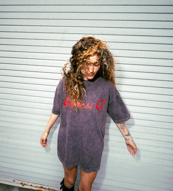 Empress Of - Logo Mineral Wash Tee