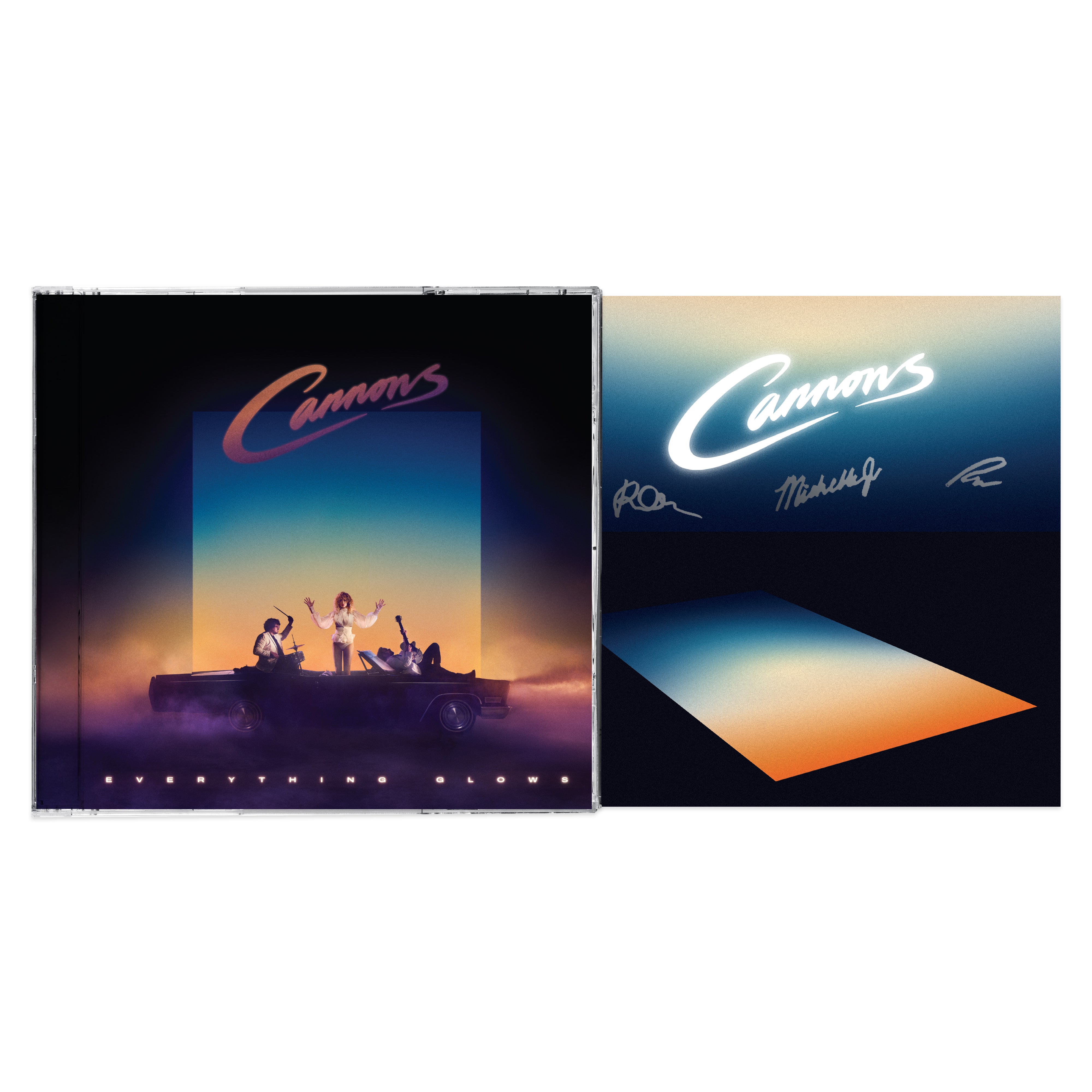 Everything Glows Signed CD (Exclusive) - ThreeFour, Inc.