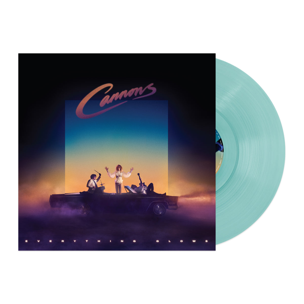 Everything Blue Everything Glows Signed Translucent Light Blue Vinyl (Exclusive ...