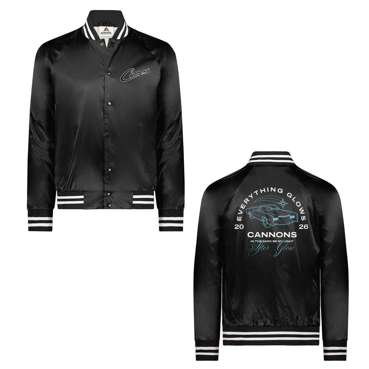Afterglow Tour Satin Baseball Jacket