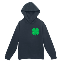 Load image into Gallery viewer, Clover Navy Hoodie
