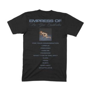 Empress Of - For Your Consideration Black T-Shirt