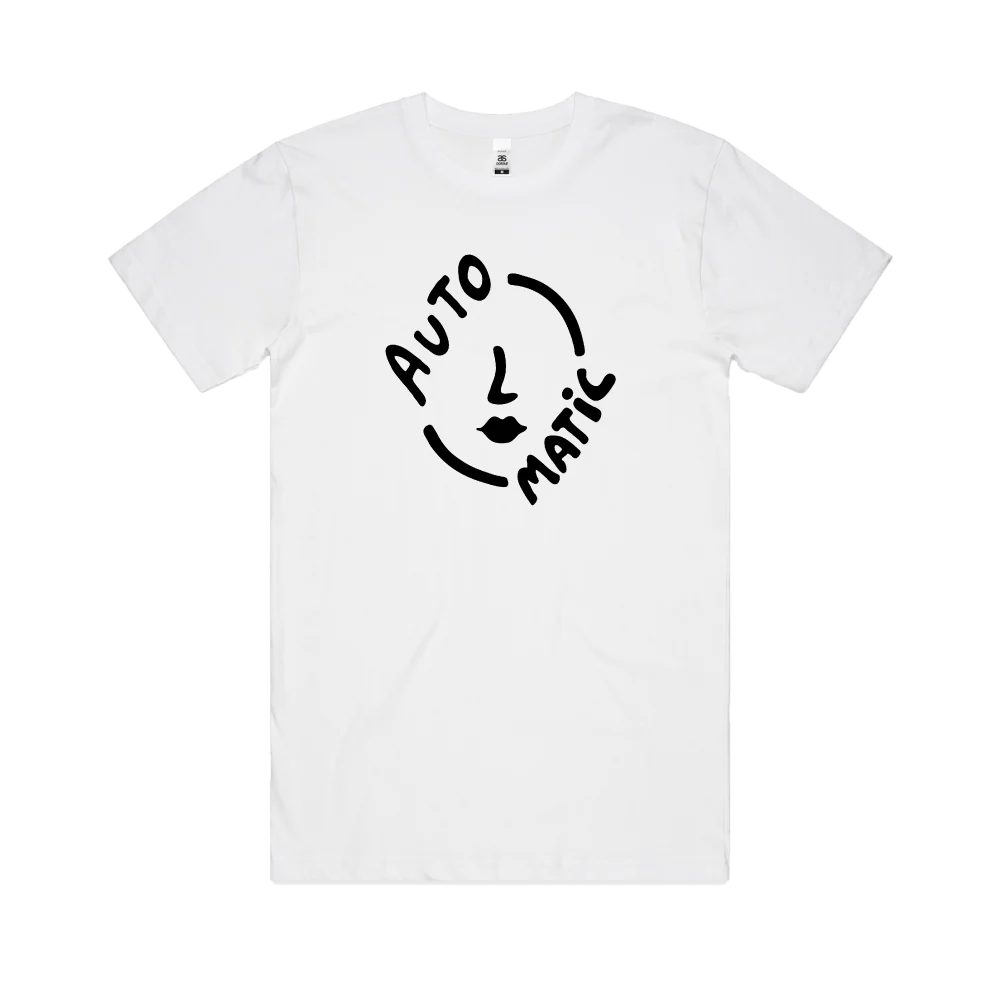 Face Logo White Tee