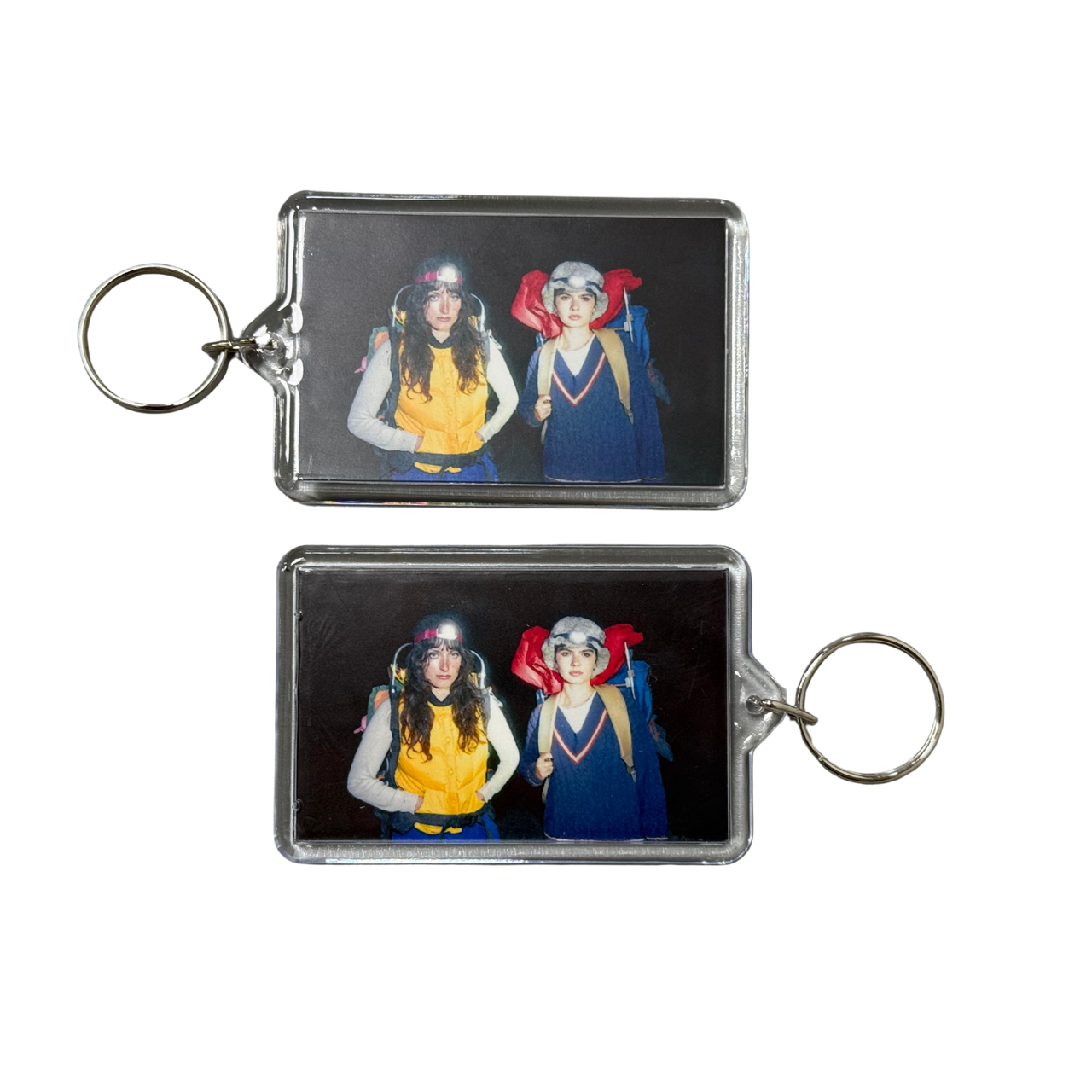 Backpacking Photo Keychain