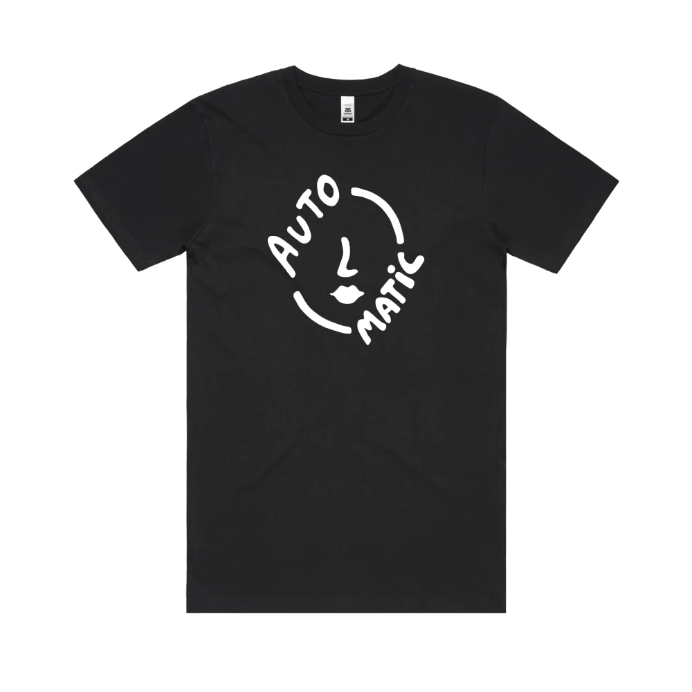 Face Logo Black Tee
