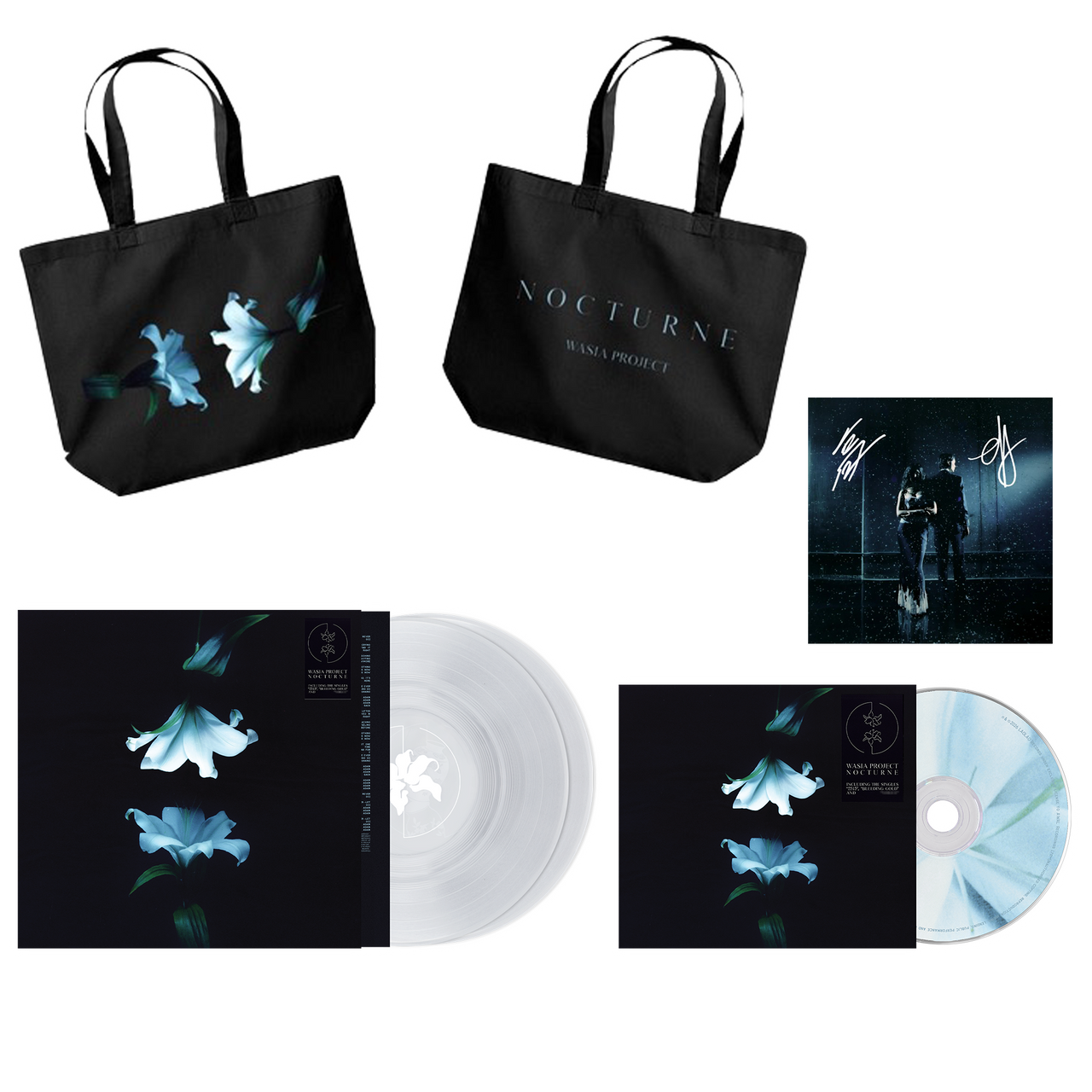 Nocturne CD, Store Exclusive Vinyl & Tote Bundle (With Signed Art Card)