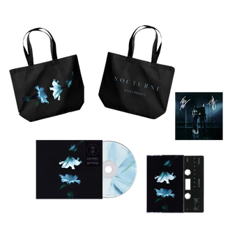Nocturne CD, Cassette, and Tote Bundle (With Signed Art Card)
