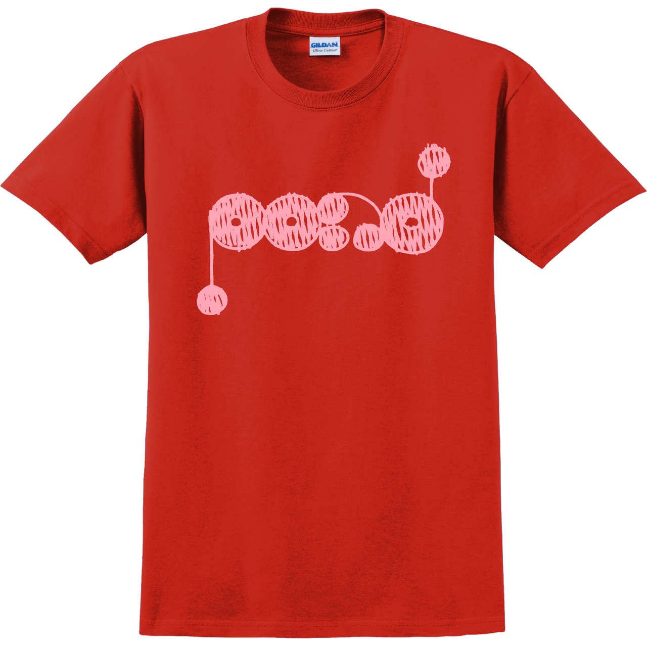 Pink Logo [RED] T-shirt