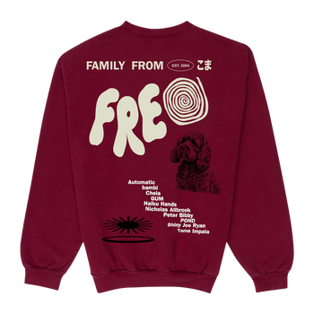 Fam From Freo (Red) Crewneck Sweatshirt
