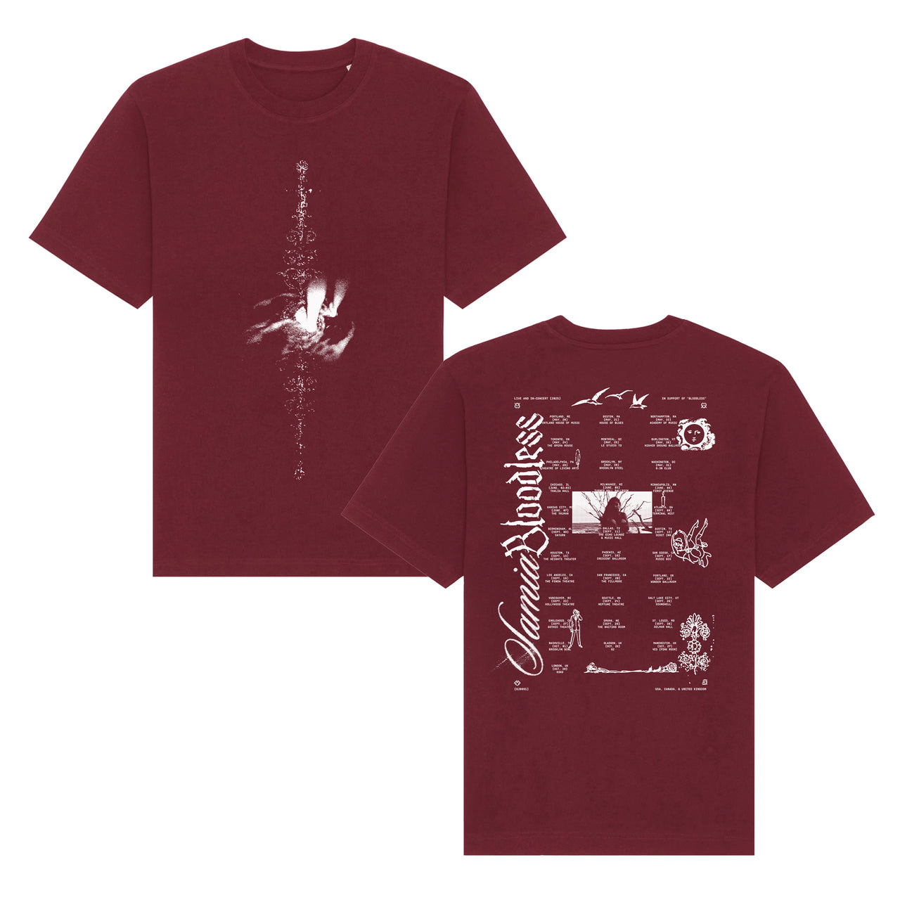 Bloodless UK Tour Tee