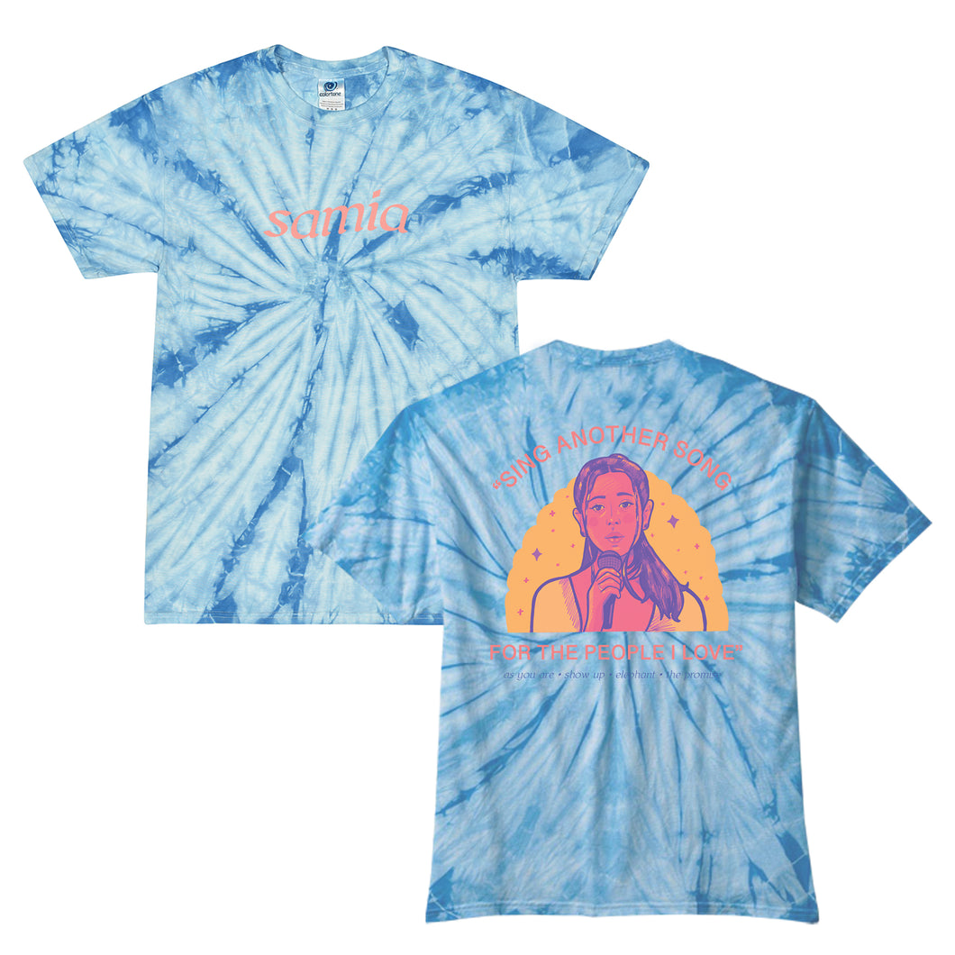 Show Up Tie Dye Tee