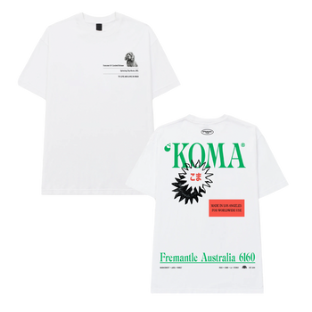 Koma Dawg (White) T-shirt