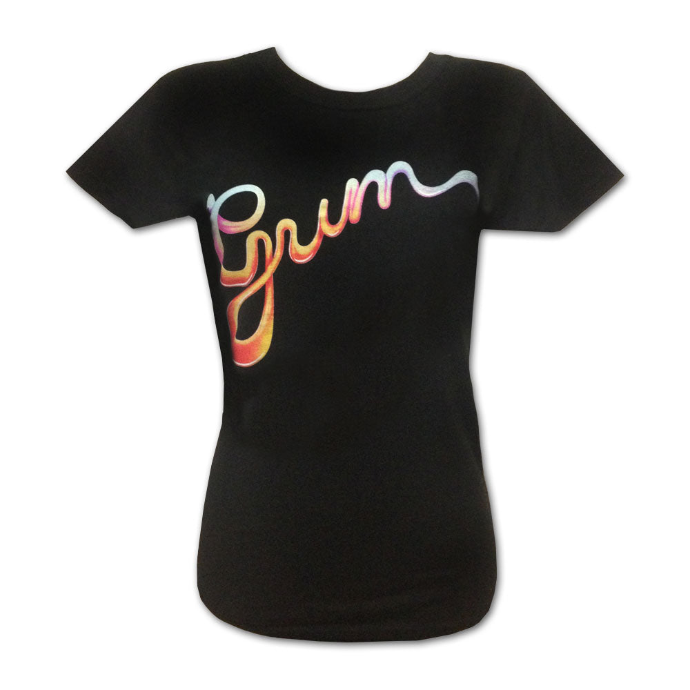 GUM Girl's Logo on Black Tee