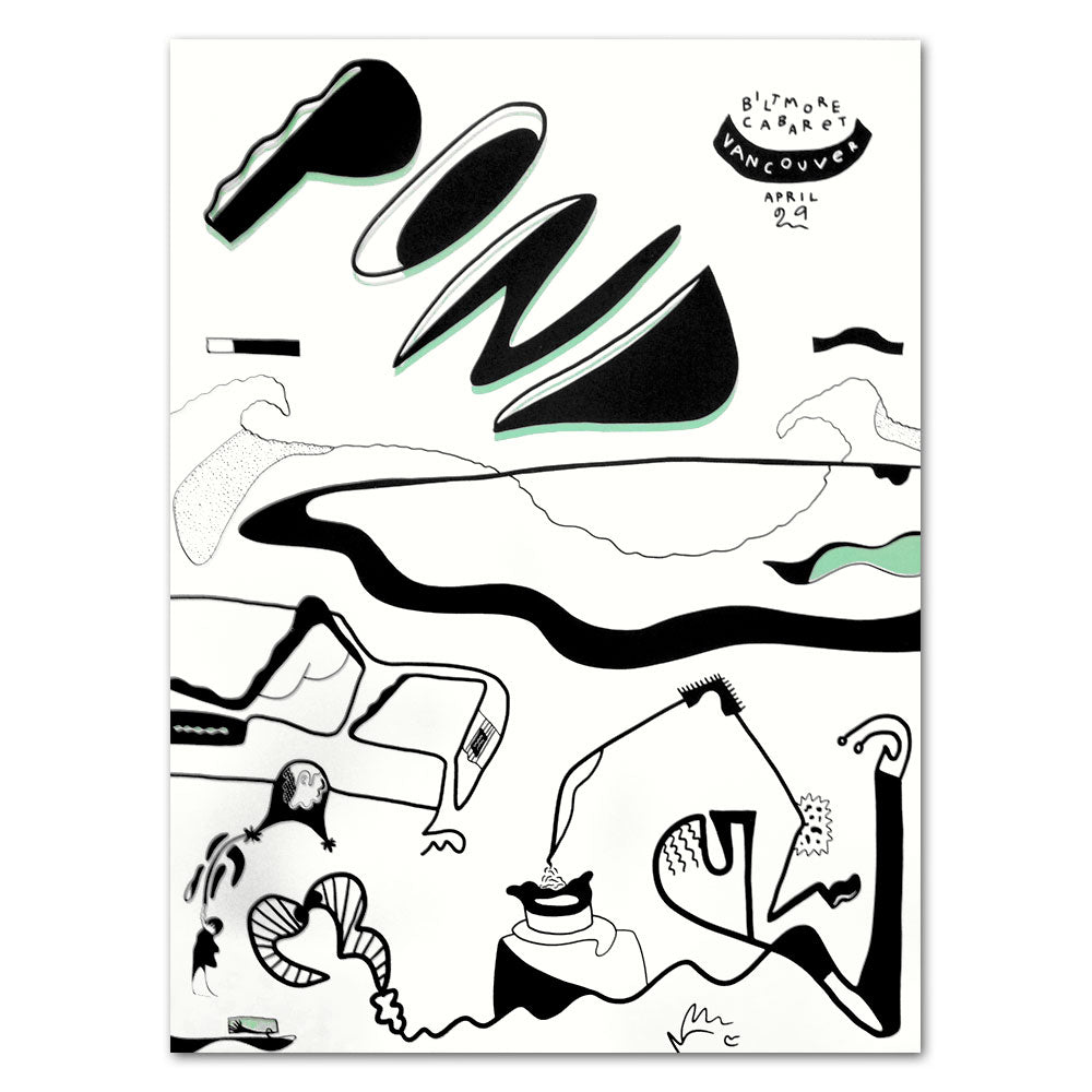Pond Biltmore Cabaret Poster [4/29/17 Vancouver, BC]