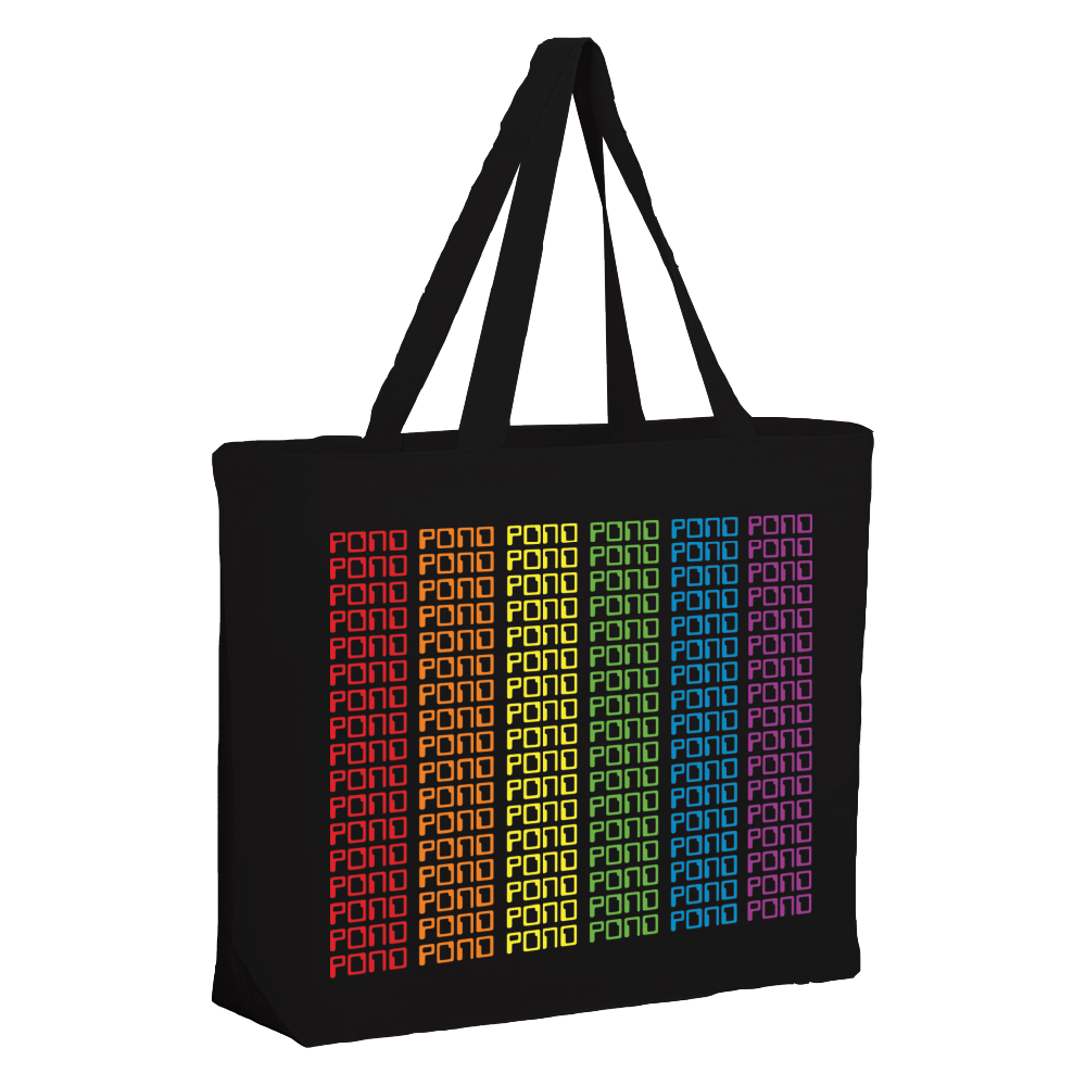 Pond Rainbow Computer Logo Tote