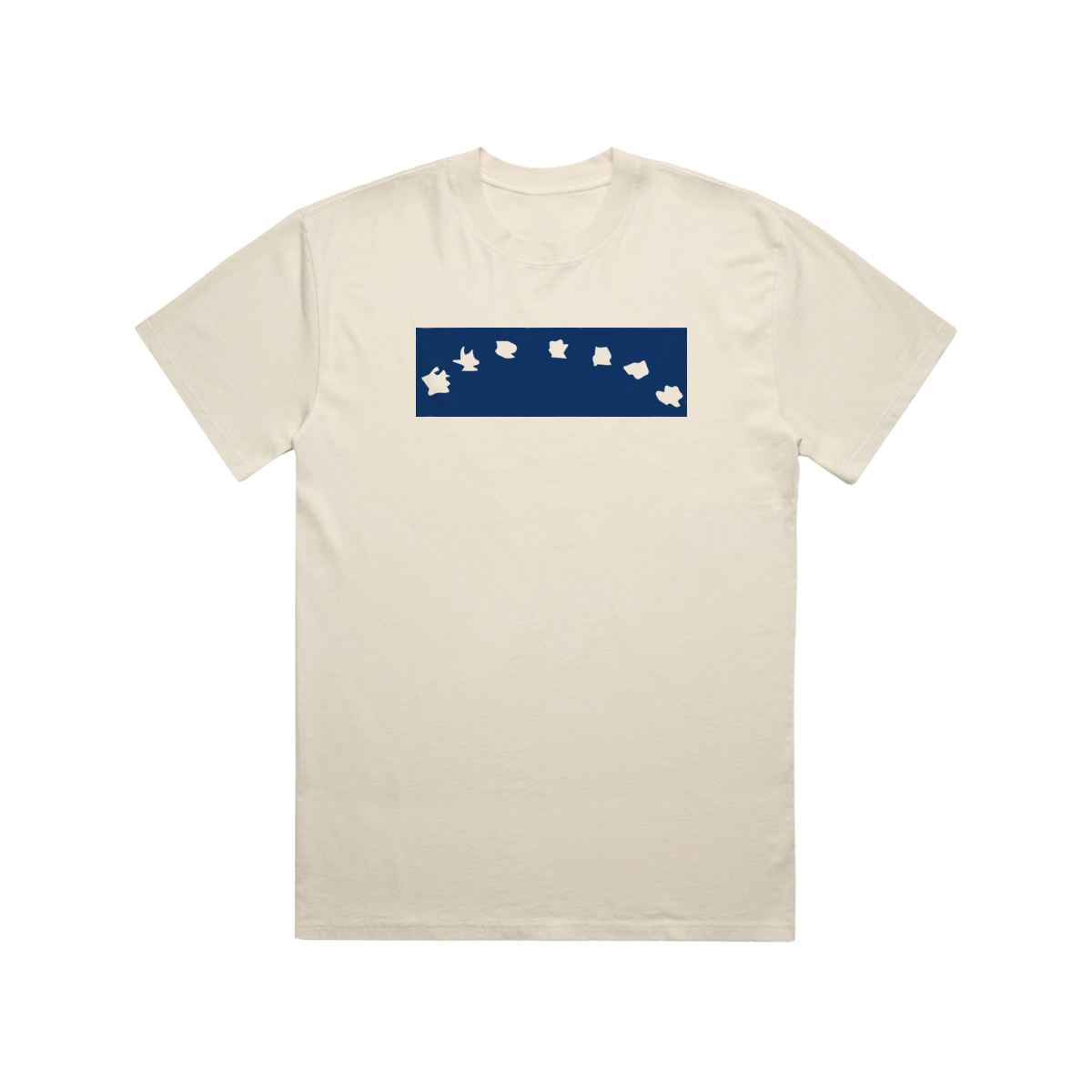 Tracklist Cream T-Shirt